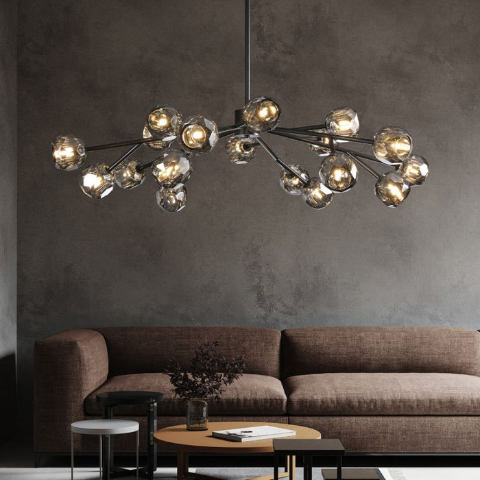 Crysball Series Glass Chandelier