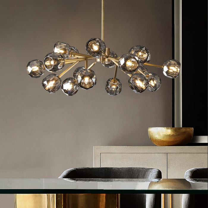 Crysball Series Glass Chandelier