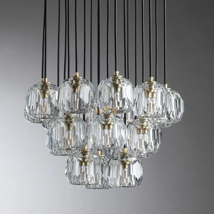 Crysball Series Glass Chandelier