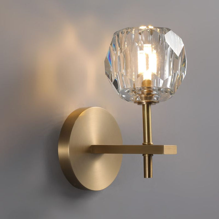 Crysball Series Glass Wall Sconce