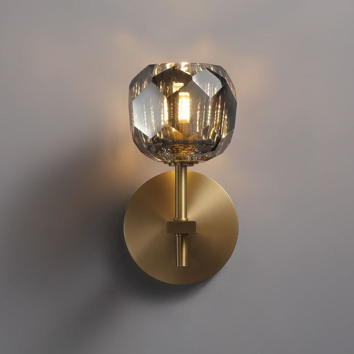 Crysball Series Glass Wall Sconce