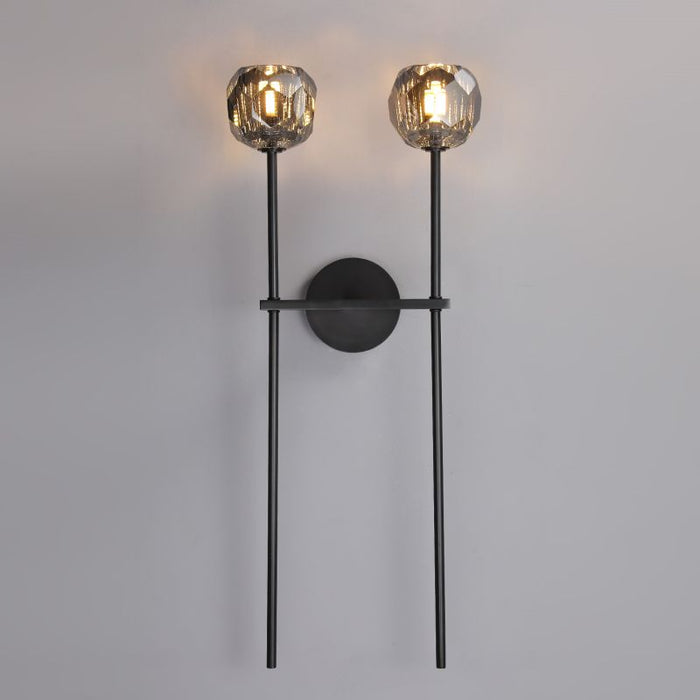 Crysball Series Glass Wall Sconce