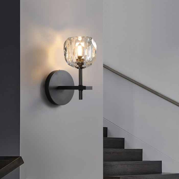 Crysball Series Glass Wall Sconce