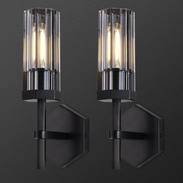 Liminous Polygonal Crystal Series Wall Sconce