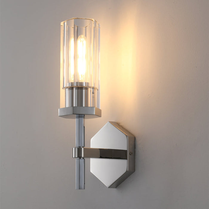 Liminous Polygonal Crystal Series Wall Sconce