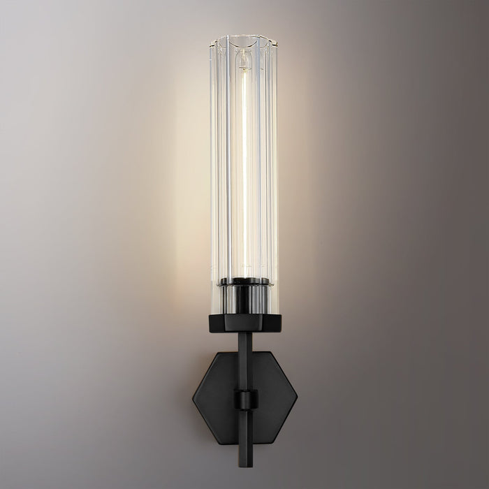 Liminous Polygonal Crystal Series Wall Sconce