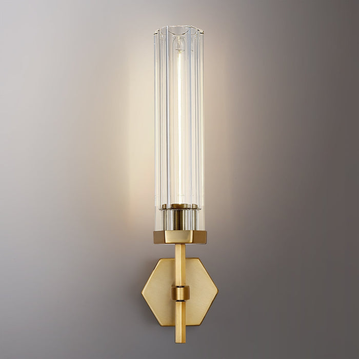 Liminous Polygonal Crystal Series Wall Sconce