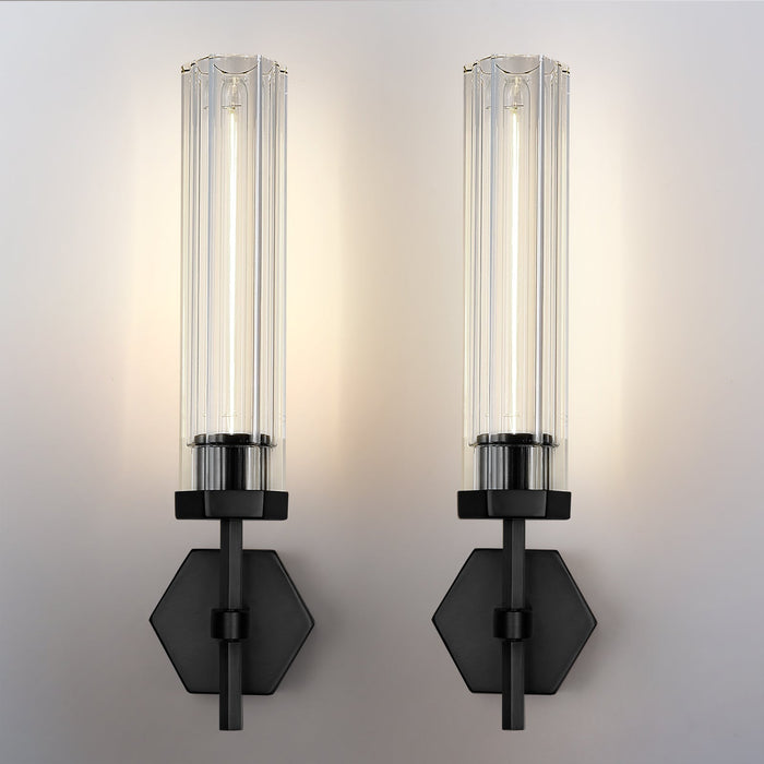 Liminous Polygonal Crystal Series Wall Sconce