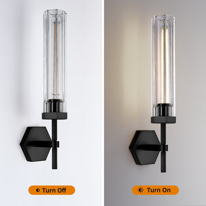 Liminous Polygonal Crystal Series Wall Sconce