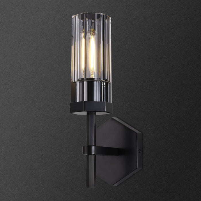 Liminous Polygonal Crystal Series Wall Sconce