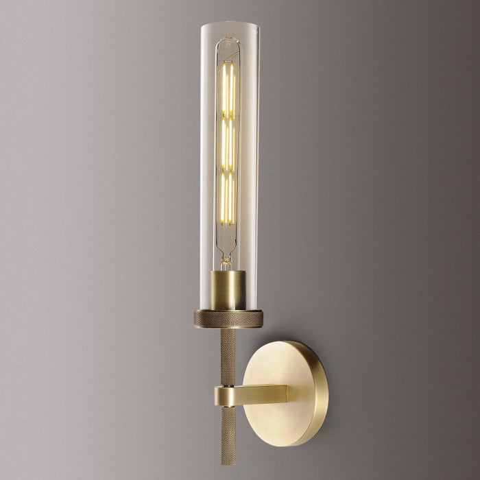 Liminous Round Shade Glass Series Wall Sconce