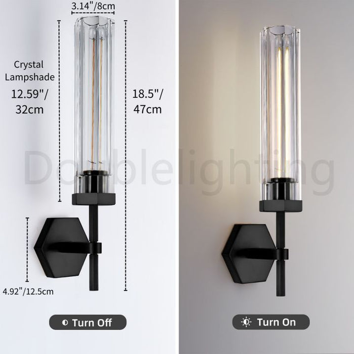 Liminous Hexagonal Grand Wall Sconce