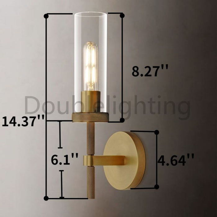 Liminous Round Short Wall Sconce