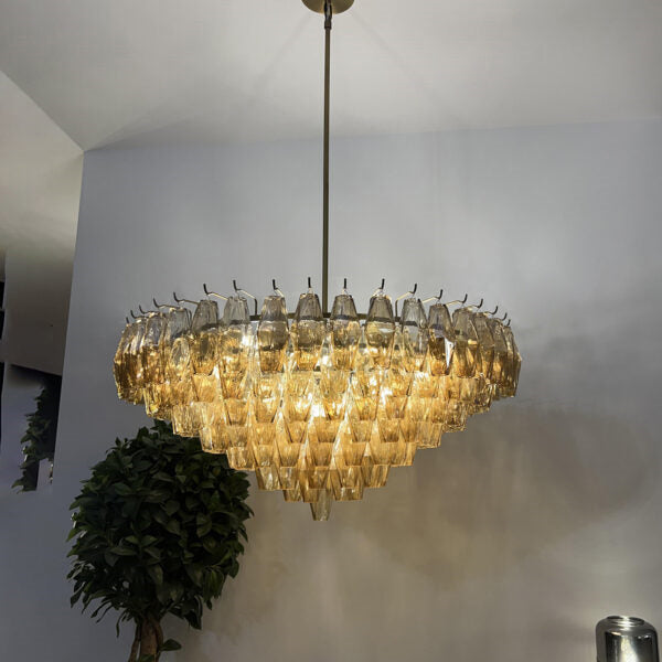 Galaxy Luxurious Chandelier Lighting Fixture for Grand Living Spaces