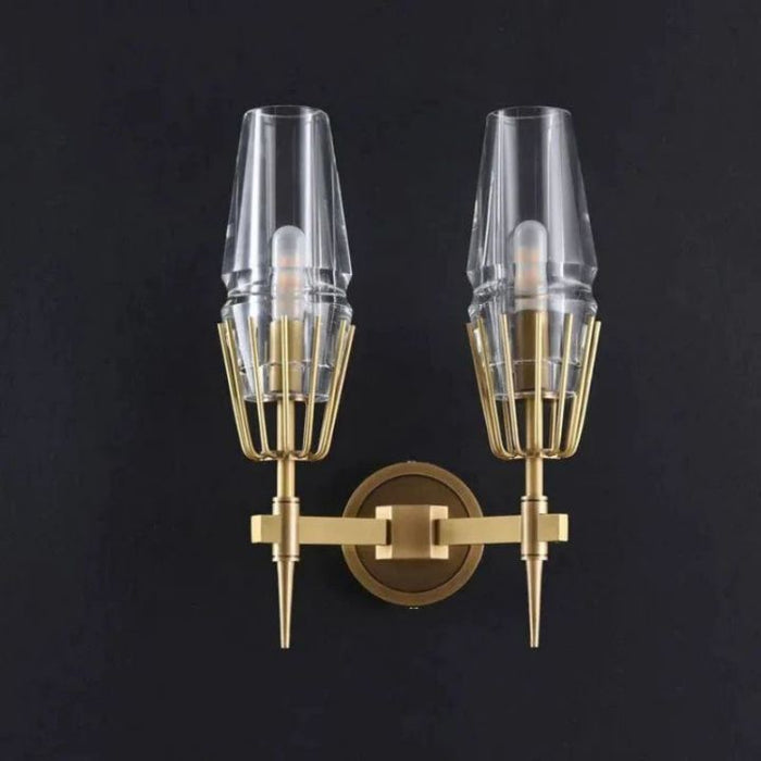 Meraki Crystal Double Wall Sconce