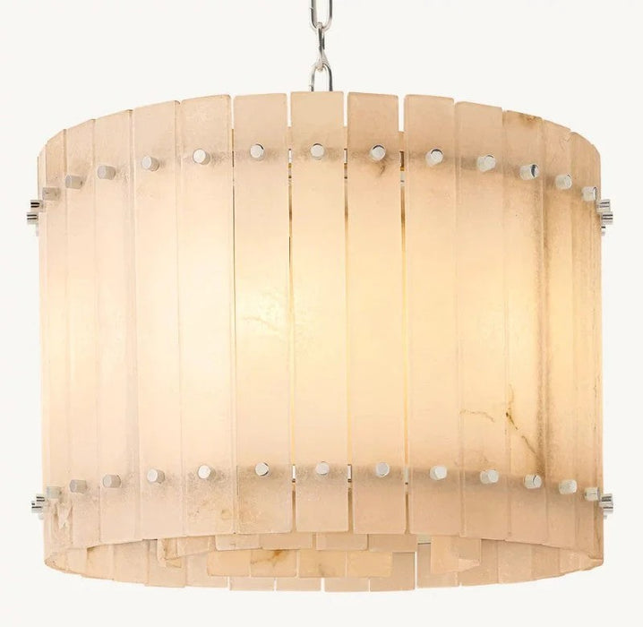 San Marc Alabaster Round Chandelier