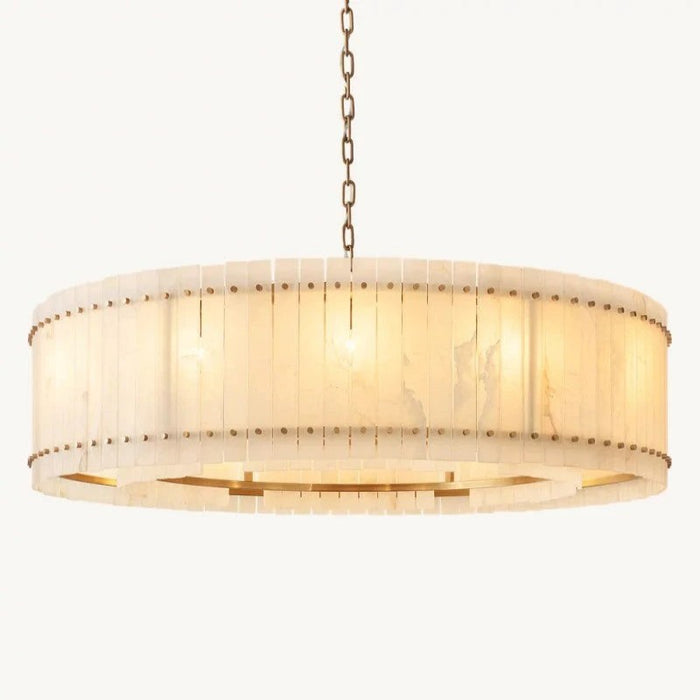 San Marc Alabaster Round Chandelier