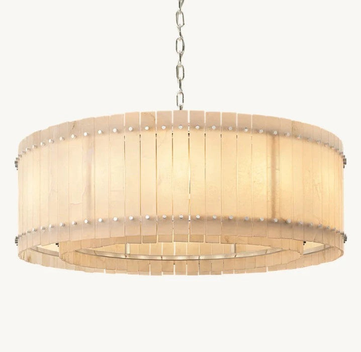 San Marc Alabaster Round Chandelier