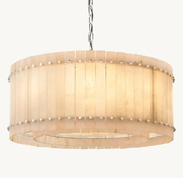 San Marc Alabaster Round Chandelier