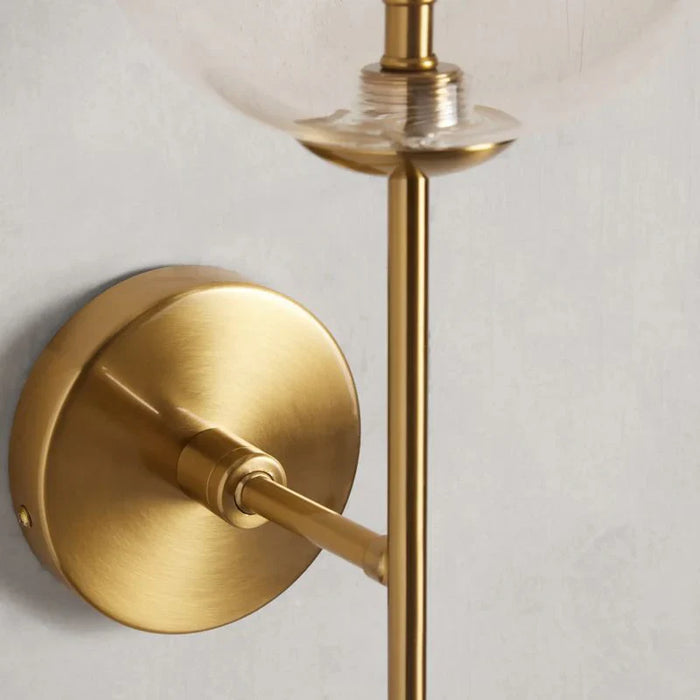 Modern Apolo Glass Ball Wall Sconce