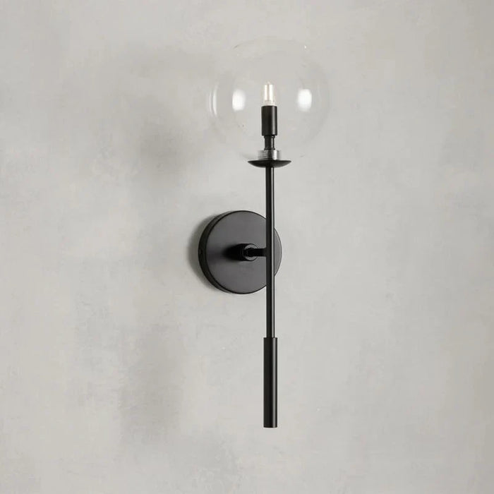 Modern Apolo Glass Ball Wall Sconce