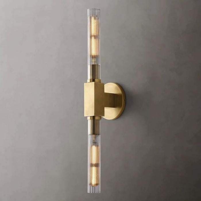 Mortal Glass Linear Wall Sconce