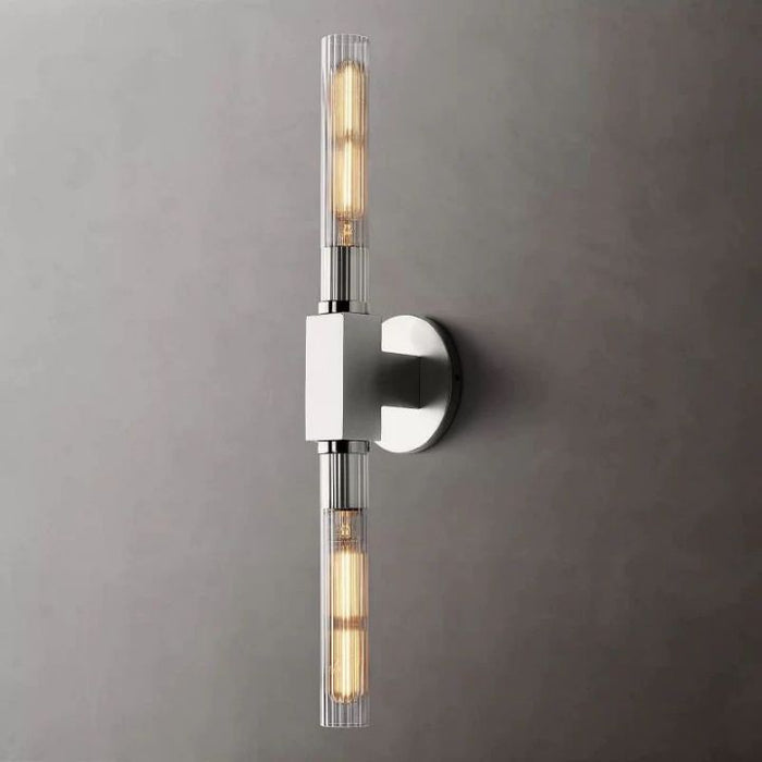 Mortal Glass Linear Wall Sconce