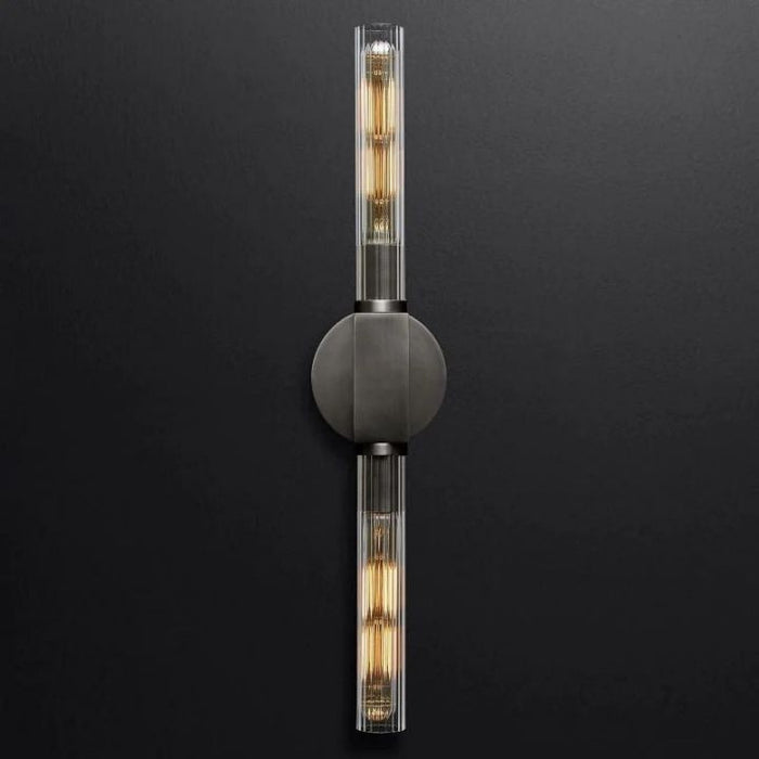 Mortal Glass Linear Wall Sconce