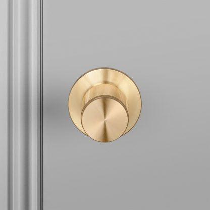 door knob set / pre-drilled / passage / linear