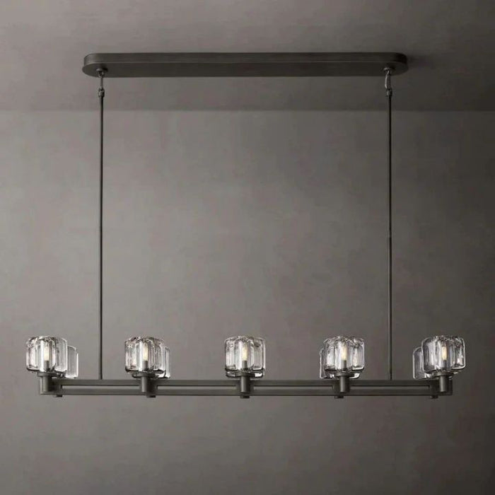 Nora Double Linear Chandelier 54''