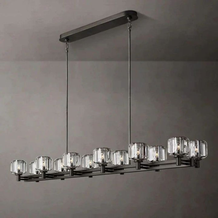 Nora Double Linear Chandelier 72''