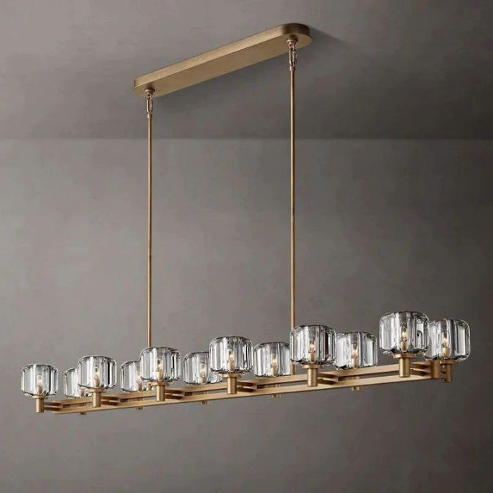 Nora Double Linear Chandelier 72''