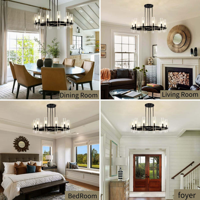 Lavelle Series Modern Fashion Glass Chandelier