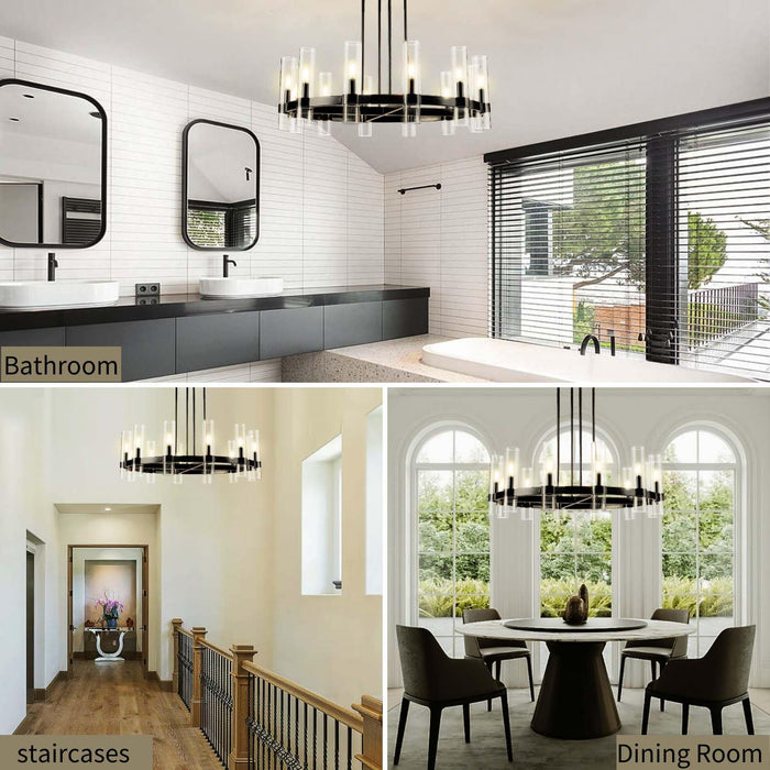 Lavelle Series Modern Fashion Glass Chandelier