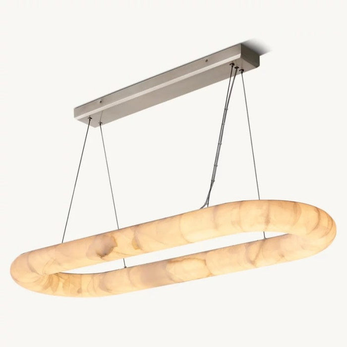 Rivage Lisse Oval Chandelier 57″W