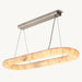 Rivage Lisse Oval Chandelier 57″W