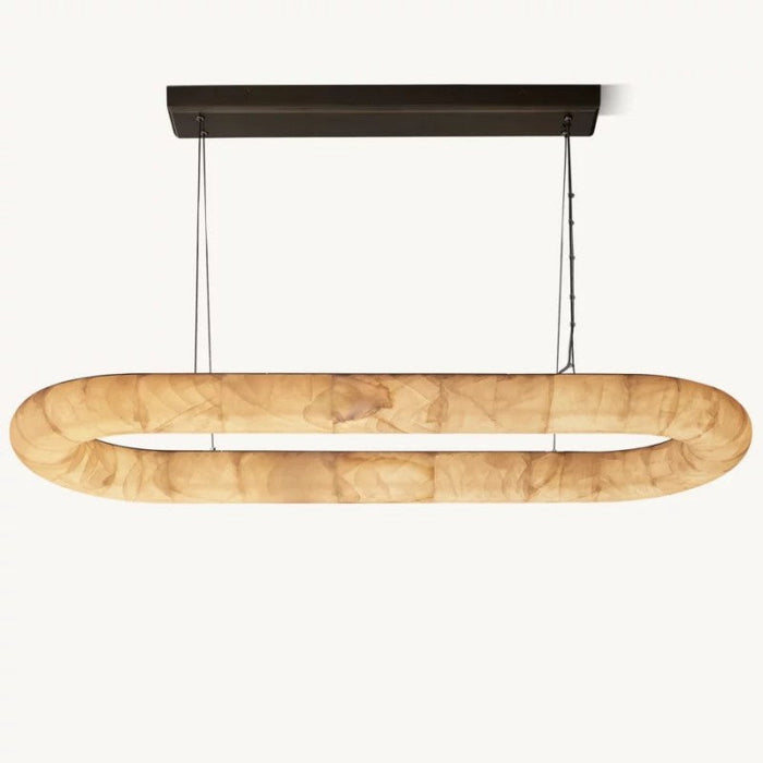 Rivage Lisse Oval Chandelier 57″W