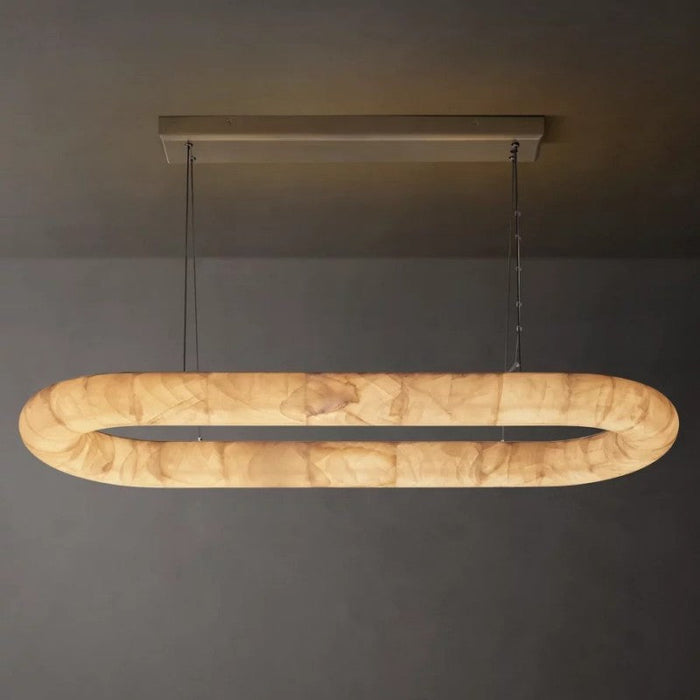 Rivage Lisse Oval Chandelier 57″W