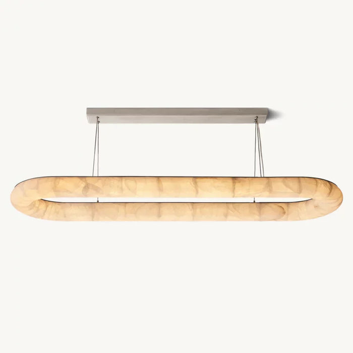 Rivage Lisse Oval Chandelier 74″W