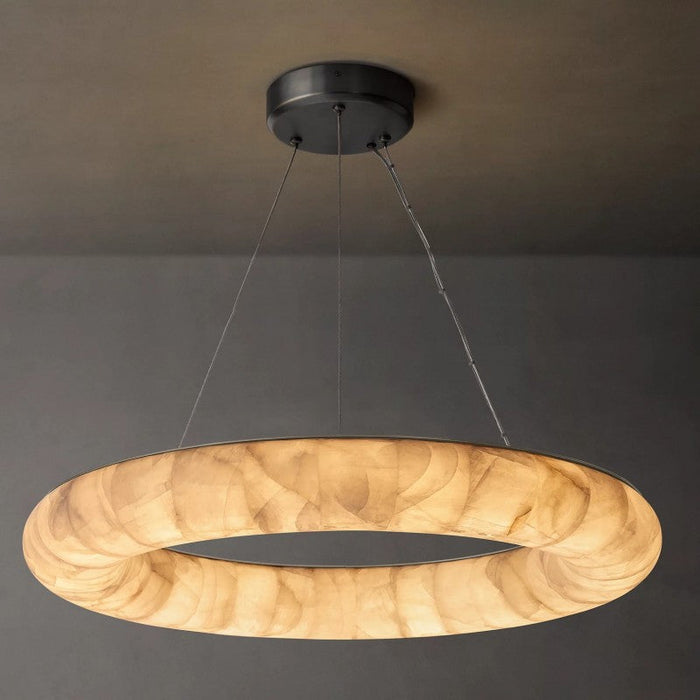 Rivage Lisse Round Chandelier 31″D