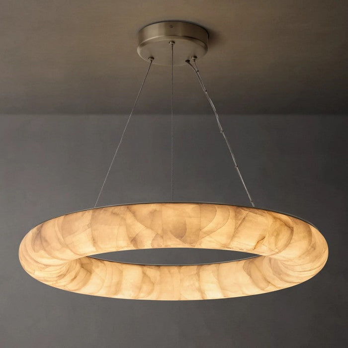 Rivage Lisse Round Chandelier 31″D