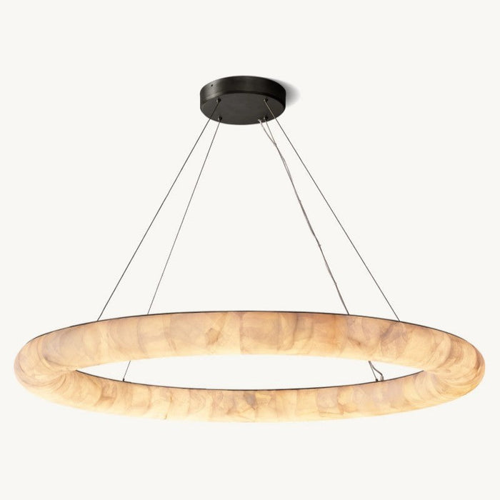 Rivage Lisse Round Chandelier 61″ D