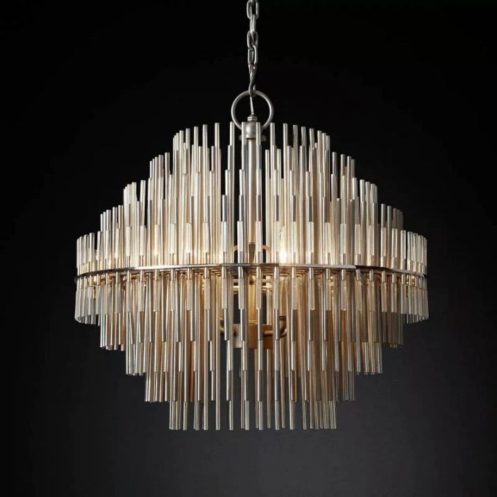 Serein Sculpture Round Chandelier 24"