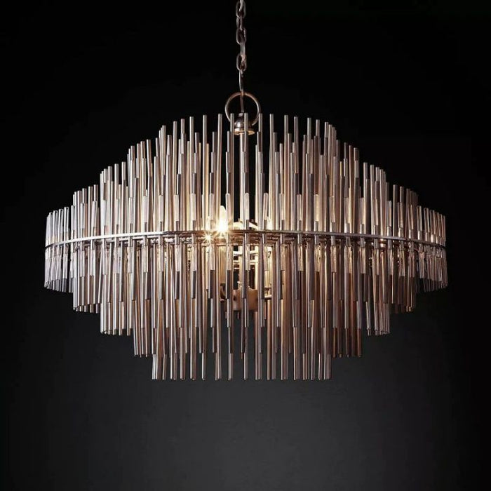 Serein Sculpture Round Chandelier 42"