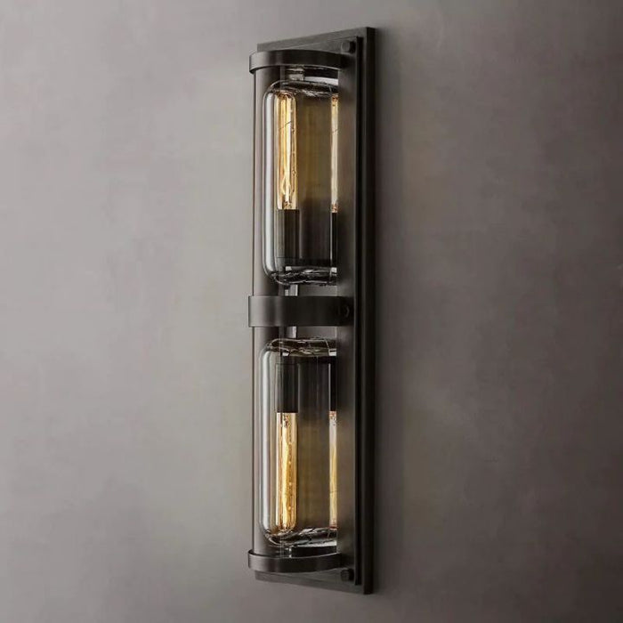 Starry Outdoor Linear Grand Wall Sconce