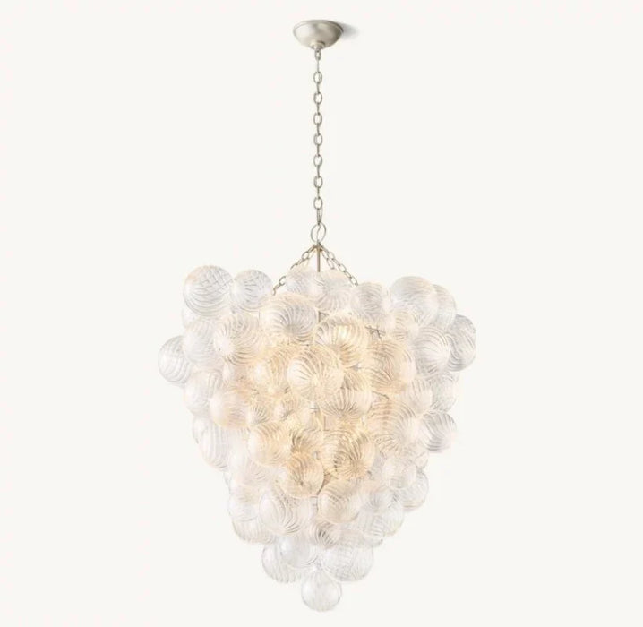 Tara Grape Glass Ball Chandelier