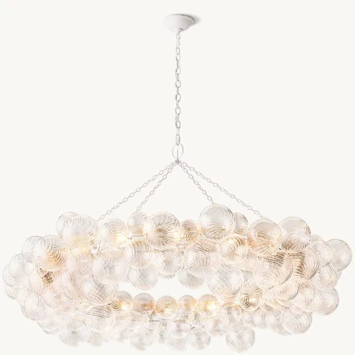 Tara Ring Glass Ball Chandelier 63"