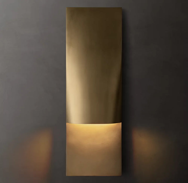 Taza Vertical Rectangular Sconce