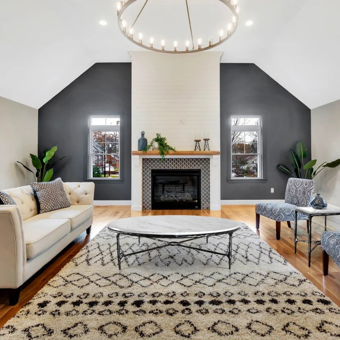 Thaddeus Marble Round Coffee Table 36" 55"
