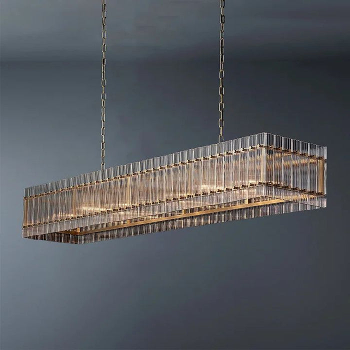 Tina Rectangle Chandelier 54"